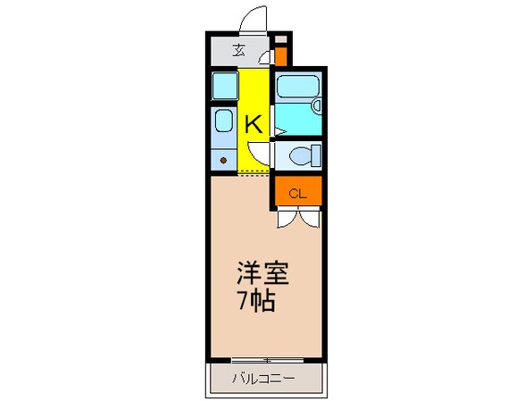 ホリ－コ－トの物件間取画像